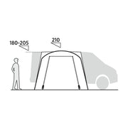 Easy Camp Motorhome Campervan Awning Fairfields Easy Camp - Dynamic Drive