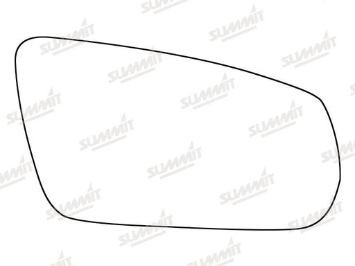 Summit Stick-On Standard Mirror Glass fits Ford Mustang 04 to 15 RHS Summit - Dynamic Drive