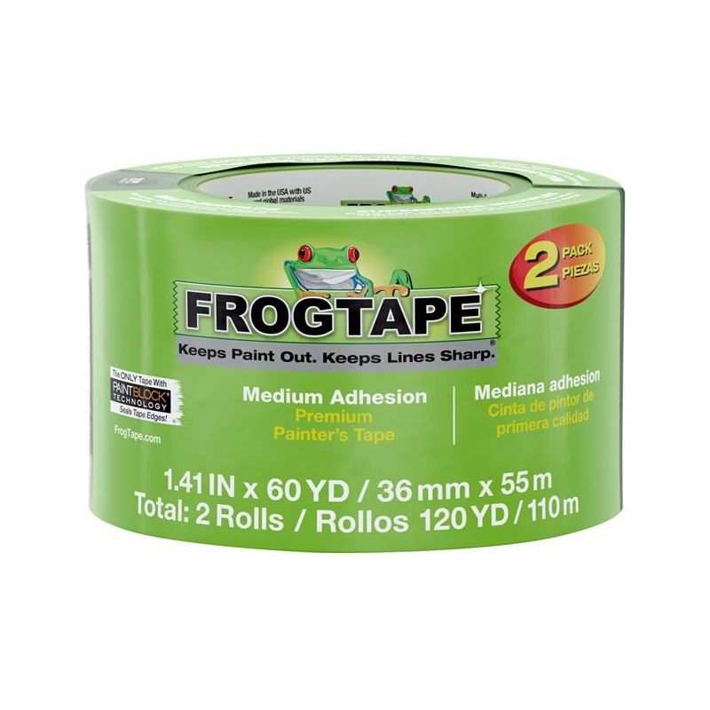 Shurtape FrogTape® Multi-Surface Masking Tape 36mm x 55m (2 Pack) Shurtape - Dynamic Drive