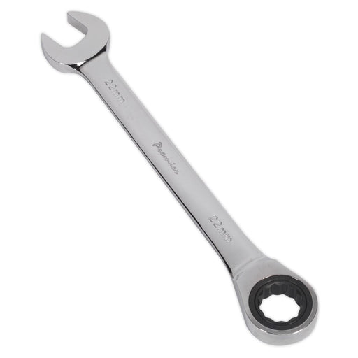 Sealey Ratchet Combination Spanner 22mm RCW22 Sealey - Dynamic Drive
