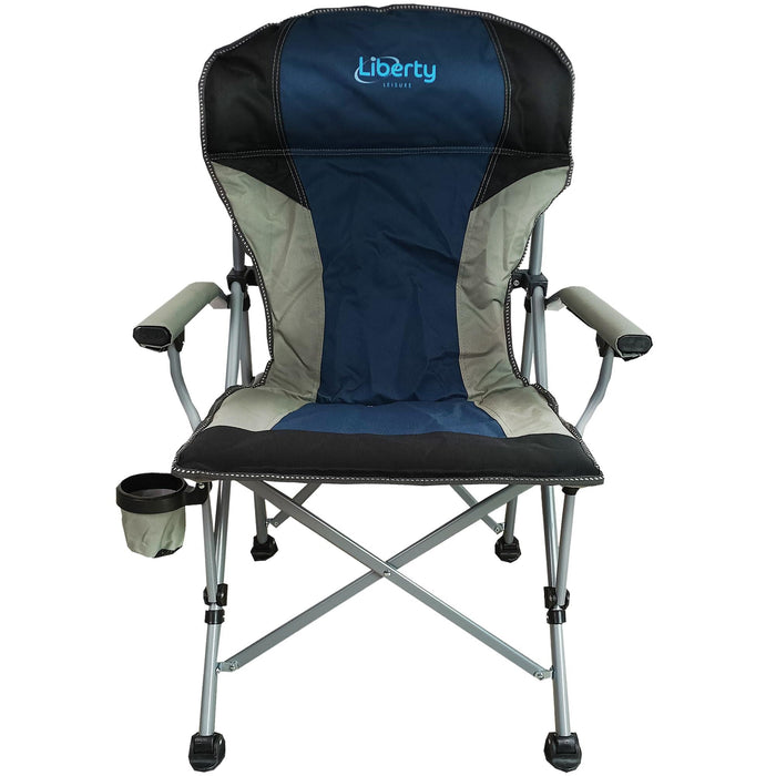 MDS1203 Liberty Blue Folding Chair (order multiples of 4 only) XYC-026A-1 Liberty Leisure UK  - Dynamic Drive