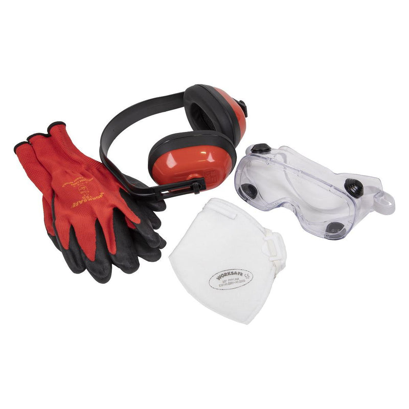 Sealey Flexi Grip Gloves FFP1 Mask Goggles & Ear Defenders SEP2 Sealey - Dynamic Drive