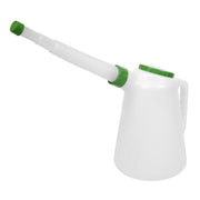 Sealey Oil Container with Green Lid & Flexible Spout 5L JDL5G Sealey - Dynamic Drive