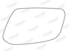 Summit Stick-On Standard Mirror Glass fits Citroen XM 94 on LHS Summit - Dynamic Drive