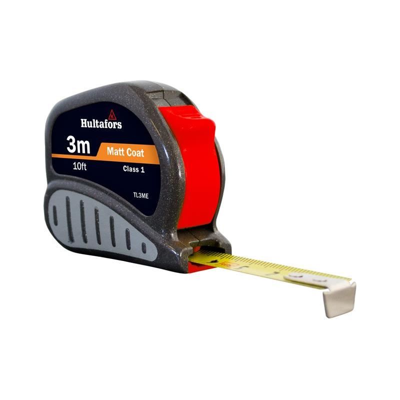 Hultafors TL3ME Tri-Lok Pocket Tape 3m/10ft (Width 13mm) Hultafors - Dynamic Drive