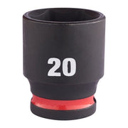 Milwaukee 20mm 3/8 Impact Socket Std-1Pc New 4932480277 Milwaukee - Dynamic Drive