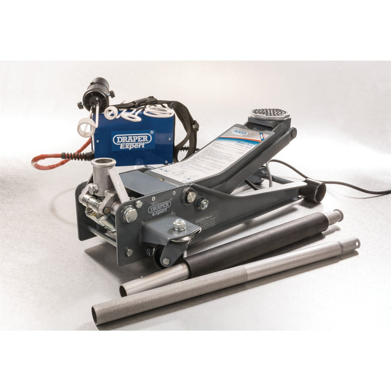 Draper Expert Professional Low Profile Garage Trolley Jack, 2 Tonne 31481 Draper - Dynamic Drive