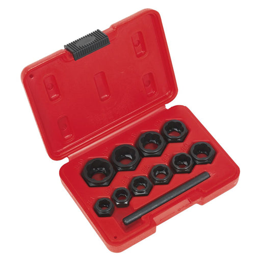 Sealey Bolt Extractor Set 11pc Spanner Type AK8183 Sealey - Dynamic Drive