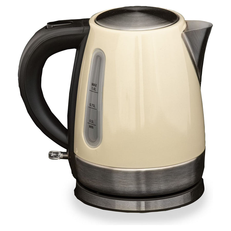 Rocket low wattage cream stainless steel kettle (1L) K0034CR Rocket - Dynamic Drive