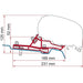 Fiamma F80s Bracket Kit for Ford Transit H2-L3 Vehicles (98655Z167) Fiamma - Dynamic Drive