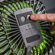 Sealey 4-Speed Portable Clip Fan with Worklight 8" SCF8WL Sealey - Dynamic Drive