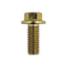 Tool Connection Flanged Bolt M6 x 25mm Zinc Yellow 100pc 31372 Connect - Dynamic Drive