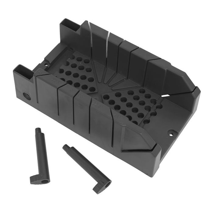 Sealey Mini Mitre Box 310 x 170 x 110mm MB02 Sealey - Dynamic Drive
