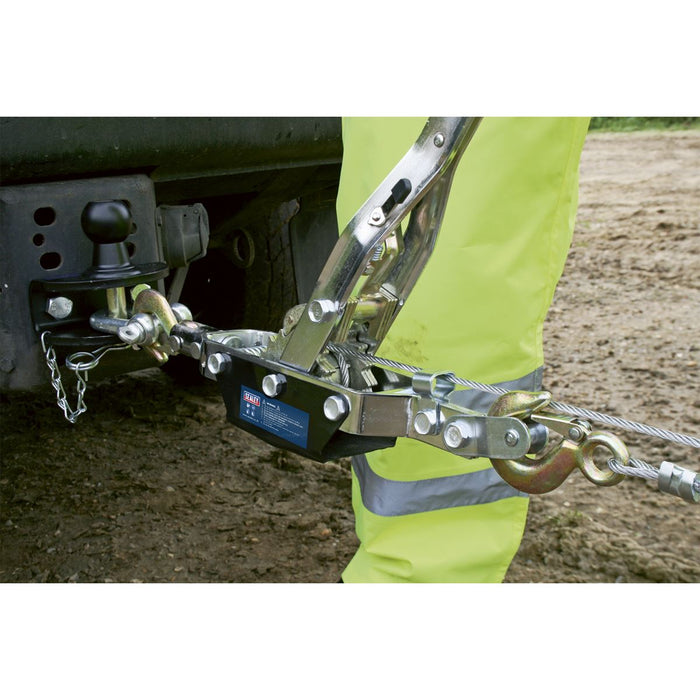Sealey Hand Power Puller 1500kg HP1500 Sealey - Dynamic Drive