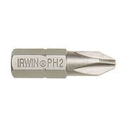 Irwin® Phillips Insert Bits PH2 25mm (Pack 10) IRWIN® - Dynamic Drive