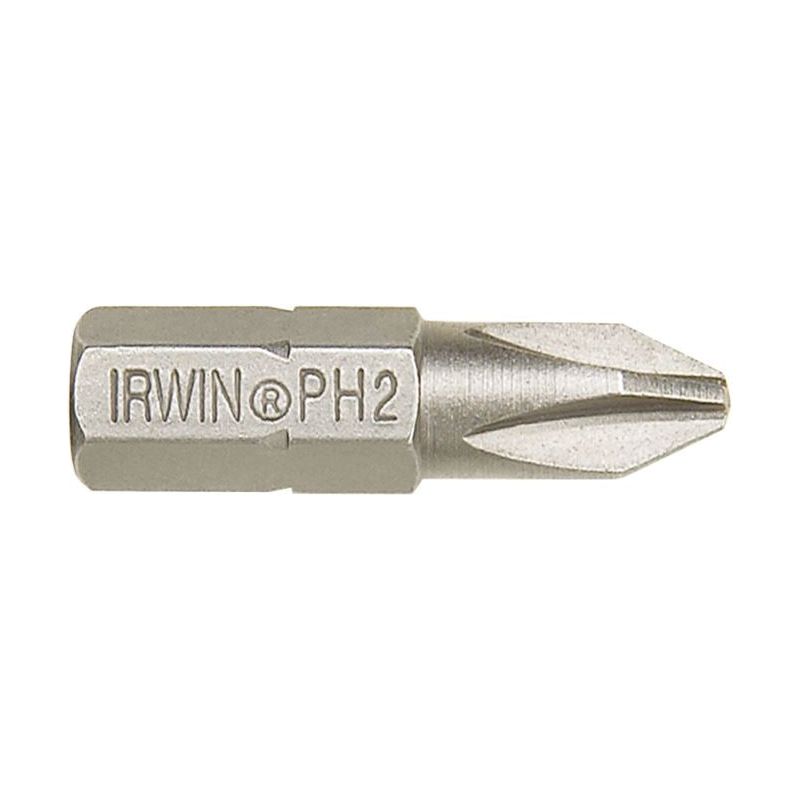 Irwin® Phillips Insert Bits PH2 25mm (Pack 10) IRWIN® - Dynamic Drive