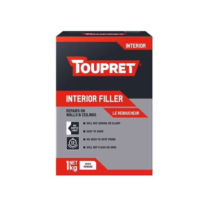 Toupret Interior Filler 1kg Toupret - Dynamic Drive