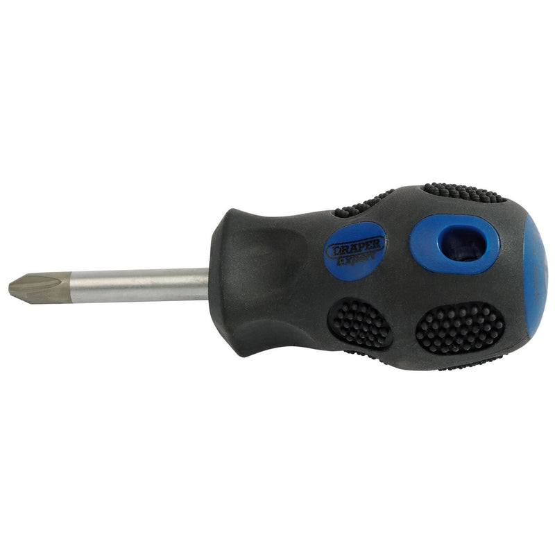 Draper Expert Cross Slot Screwdriver, No.2 x 38mm 40018 Draper - Dynamic Drive