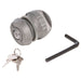 Silverline Trailer Hitch Lock 50mm Dia Ball Coupling Silverline - Dynamic Drive
