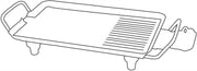 Quest Large Healty Camping Griddle Quest - Dynamic Drive