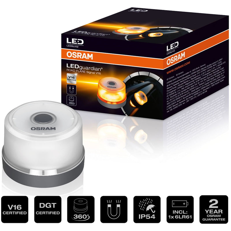 Osram LEDguardian ROAD FLARE se±al V16 emergency light for cars, breakdown ligh Osram - Dynamic Drive