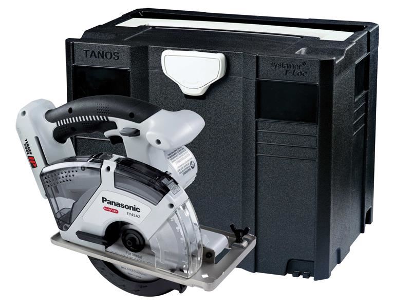 Panasonic EY45A2XMT32 Metal Circular Saw 135mm & Systainer Case 18V Bare Unit Panasonic - Dynamic Drive