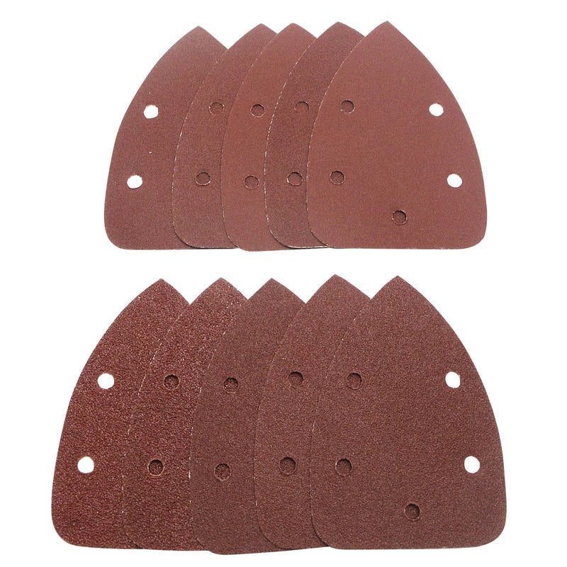 Draper Detail Sanding Sheets with Hook and Loop, 140mm, Assorted Grit, SSD2 (Pac Draper - Dynamic Drive