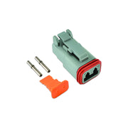 Connect Deutsch 2 Pin Plug Connector Kit 4pc 37498 Tool Connection - Dynamic Drive