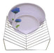Wire Plate Rack (Chrome) QQ095511A Grove - Dynamic Drive