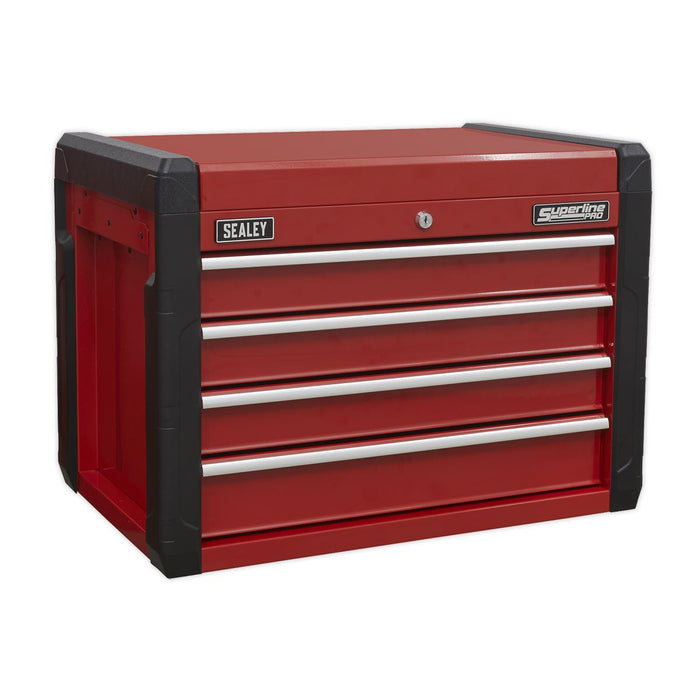 Sealey Topchest 4 Drawer with Ball-Bearing Slides AP3401 Sealey - Dynamic Drive