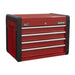 Sealey Topchest 4 Drawer with Ball-Bearing Slides AP3401 Sealey - Dynamic Drive