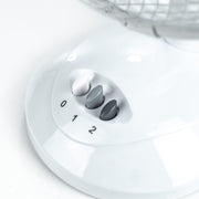 MDS1203 Status 9 White Desk Fan S9DESKFAN1PKB Status - Dynamic Drive