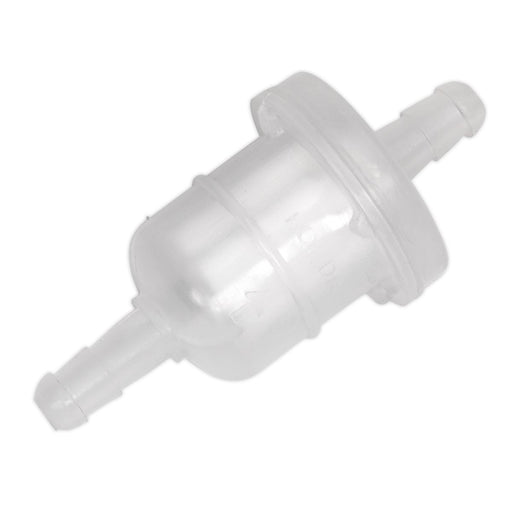 Sealey Small In Line Petrol Fuel Filters 7mm Inlet Outlet Filter Plant 10 Pack Sealey  - Dynamic Drive