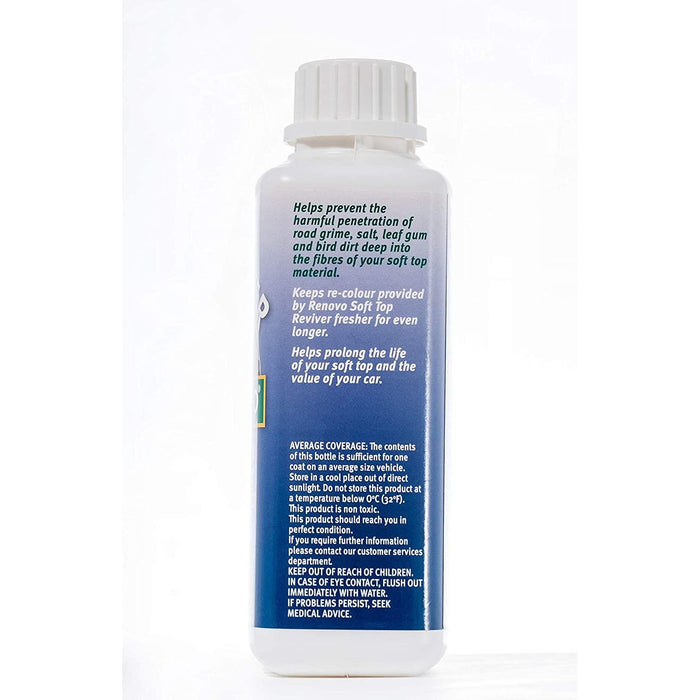 Renovo Soft Top Ultra Proofer Treatment Waterproofs Convertible Cabriolet 500ml Renovo - Dynamic Drive