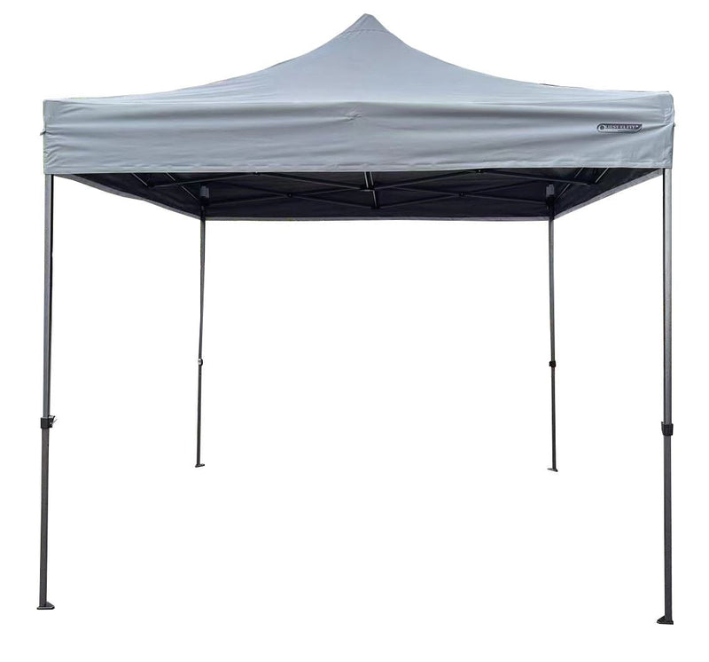 Louisiana Pop Up Folding Pavillion Gazebo in grey (300 x 450cm) Unbranded - Dynamic Drive