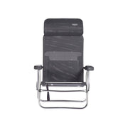 Crespo Beach Chair AL/205 Compact Dark Grey Crespo - Dynamic Drive