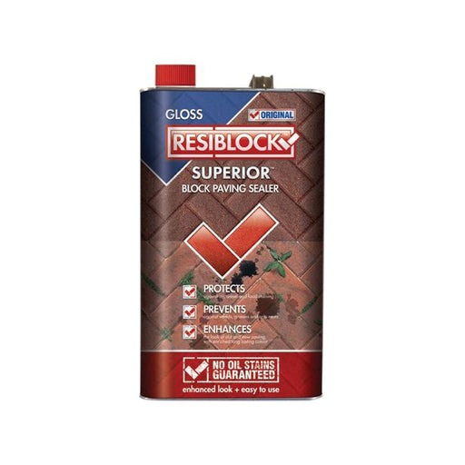 Everbuild Sika Resiblock Superior Original Natural 5 litre Everbuild Sika - Dynamic Drive
