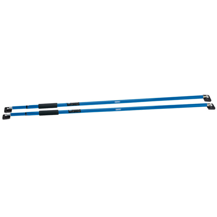 Draper Pair of Telescopic Support Rods, 1660 - 2800mm 59473 Draper - Dynamic Drive