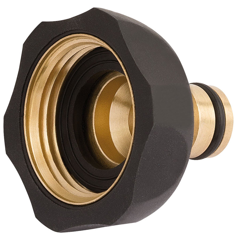 Draper Brass and Rubber Tap Connector, 1" 27697 Draper - Dynamic Drive