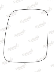 Summit Heated Base Plate With Commercial Mirror Glass fits VW Transporter T4 90 to 03 LHS RHS Summit - Dynamic Drive