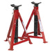 Sealey Axle Stands (Pair) 2.5tonne Capacity per Stand Medium Height AS3000 Sealey  - Dynamic Drive