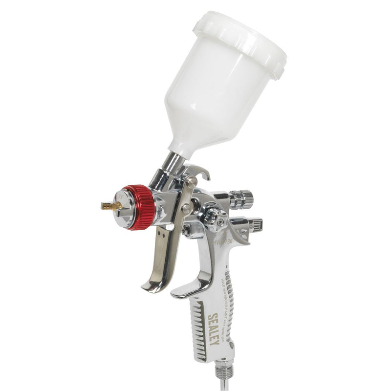Sealey HVLP Gravity Feed Top Coat/Touch-Up Spray Gun Set HVLP774 Sealey - Dynamic Drive