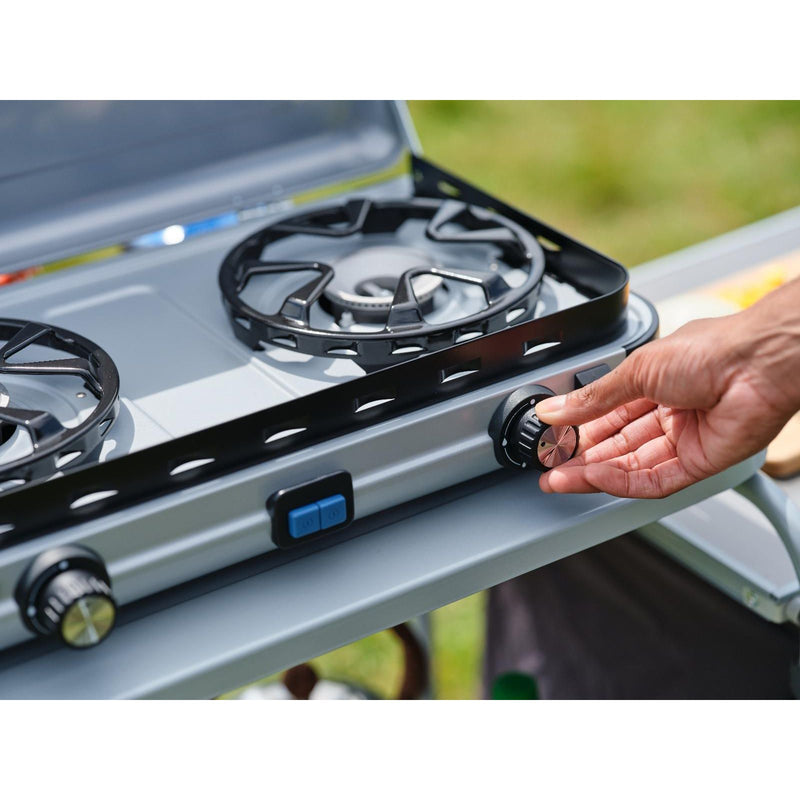 Campingaz Camping Kitchen 2 Maxi Double Burner Portable Camping Gas Stove Campingaz - Dynamic Drive