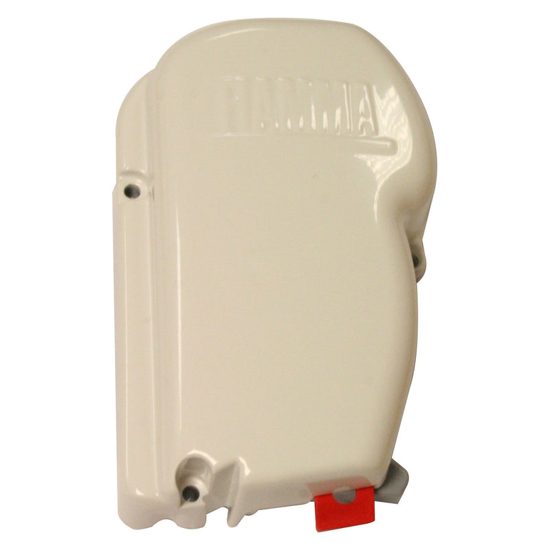 98655-539 LH END CAP WHITE Fiamma  - Dynamic Drive
