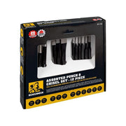 Roughneck Punch & Chisel Set 12 Piece Roughneck - Dynamic Drive