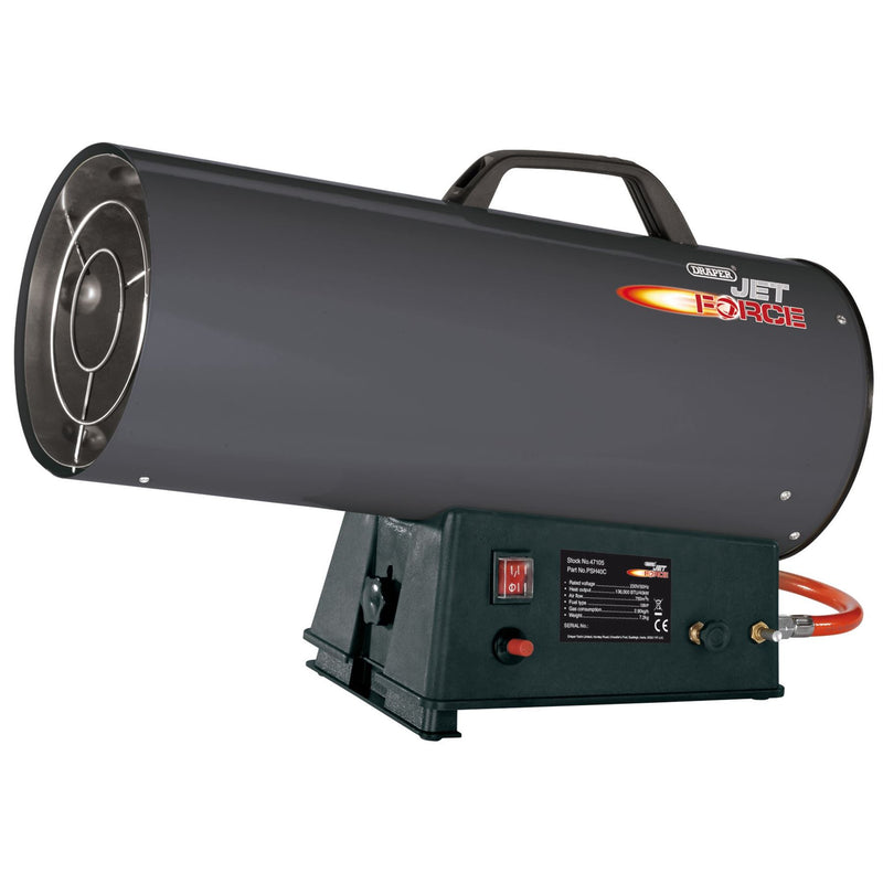 Draper Jet Force Propane Space Heater, 136,000 BTU/40 kW 47105 Draper - Dynamic Drive