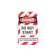 Laser Safety Tag - DO NOT START 6675 Laser - Dynamic Drive