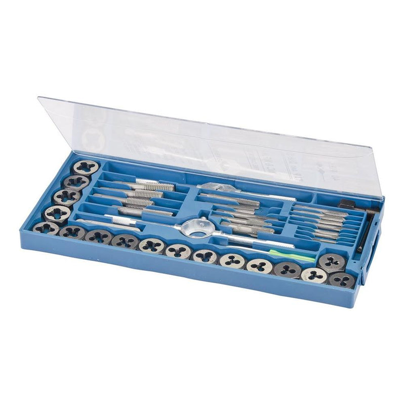 Silverline Tap & Die Set 40pce 40pce Silverline - Dynamic Drive