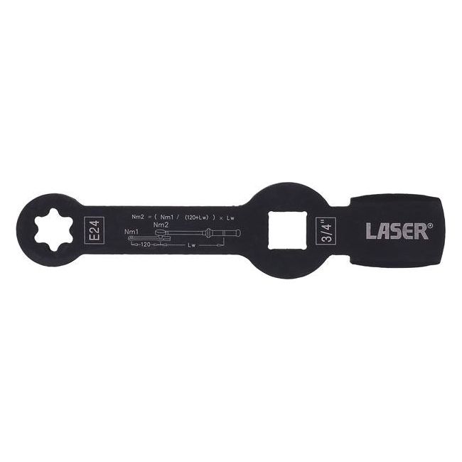 Laser Brake Caliper Wrench E24 - HGV 8343 Laser - Dynamic Drive
