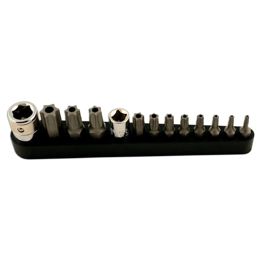 Laser Tamperproof Star Bit Set 13pc 5514 Laser - Dynamic Drive